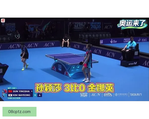 国乒横扫韩国队名将齐观战